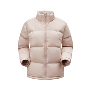 ROCKICE鹅绒服女款羽绒2025新款外套防风保暖夹克户外短款羽绒衣