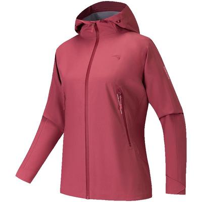 安踏无氟安踏膜冲锋衣女登山服