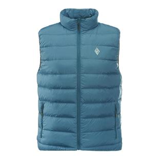 黑冰男款立领600蓬鹅绒羽绒薄款拉链马甲保暖羽绒背心8133