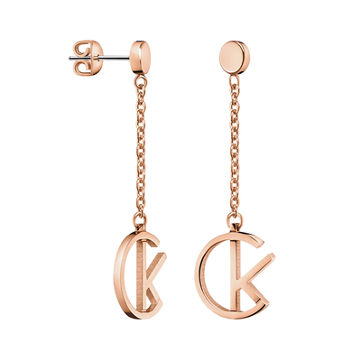 CalvinKleinLogo字母设计耳环