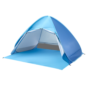 帐篷户外儿童一键开合便携式折叠露营遮阳简易小沙滩全自动速开帐