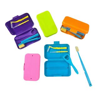 正畸套装 正畸牙刷 牙缝刷 齿间刷 正畸咬胶 牙套摘取器 间隙刷