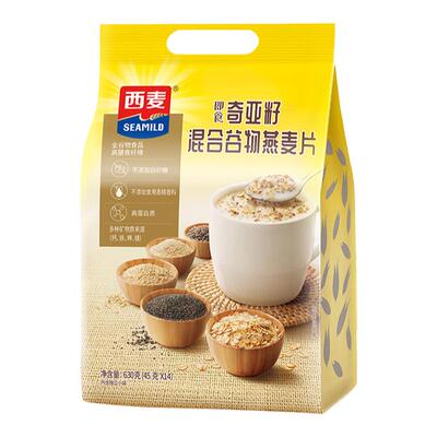 西麦奇亚籽麦片630g独立包装