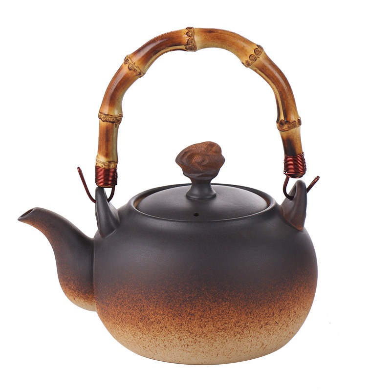 包邮陈信竹提梁煮水健康陶泥茶具