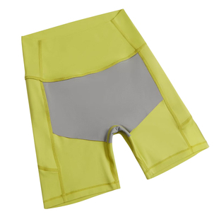 四分瑜伽裤无尴尬线高腰蜜桃提臀外穿骑行健身跑步口袋运动短裤女