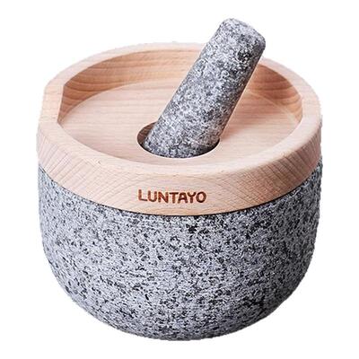luntayo花岗石捣碎器压蒜器