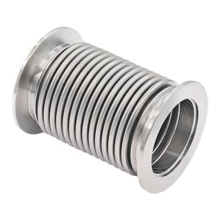 NW/KF真空波纹管KF16/25 /40/50 /63/80/100不锈钢304高真空软管