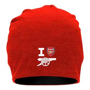 阿森纳队服枪手奥巴梅扬足球迷服包头帽子男女儿童学生加绒保暖帽