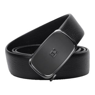 ellehomme腰带真皮男款自动扣轻奢品牌皮带男士礼物腰带礼盒裤带