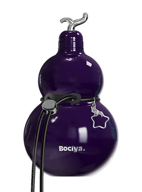 bociya葫芦保温杯水壶吸管便携式