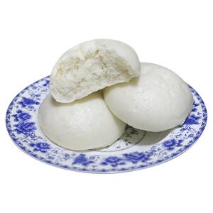 （酒酿发酵）衢州空气馒头龙游手工酒酿馒头速冻早餐加热即食松软