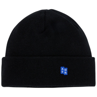 ADERERROR SIG TRS Tag 帽子02 经典俄罗斯字形刺绣针织帽