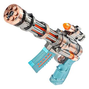 网红玩具枪会冒烟的儿童男孩电动声光冲锋枪玩具3岁宝宝小手枪5岁