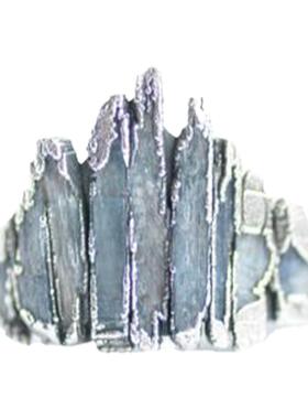 爱沙尼亚代购天然蓝色蓝晶石戒指