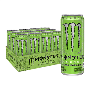 可口可口魔爪能量饮料330ml*24罐装整箱零糖奇异果苹果混合果味