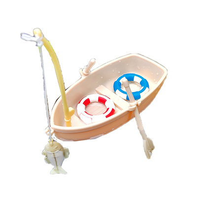 迷你仿真漂浮小船小摆件