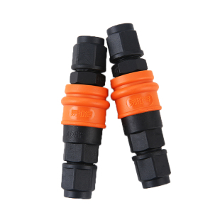 易拉得空压机pu气管木工软管塑钢自锁C式快速接头气泵气钉枪气动