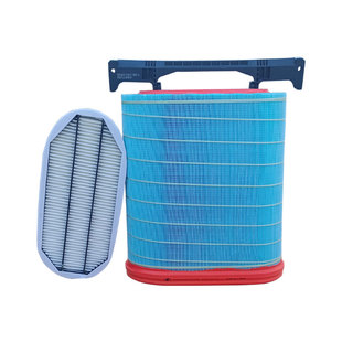 原厂陕汽德龙新m3000国六m3000s空气滤芯x6000轩德X3/翼3纳米空滤