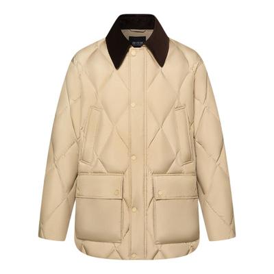 [巴恩风]波司登2025冬季新款羽绒服女中长款时尚复古外套衬衫领