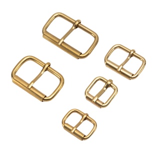 黄铜滚筒针扣DIY手工皮具五金配件包带调节扣箱包手工皮带扣头