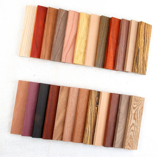 刀柄木料紫光檀绿檀刀把料黑檀贴片料实木刀柄材料木雕红木料定制