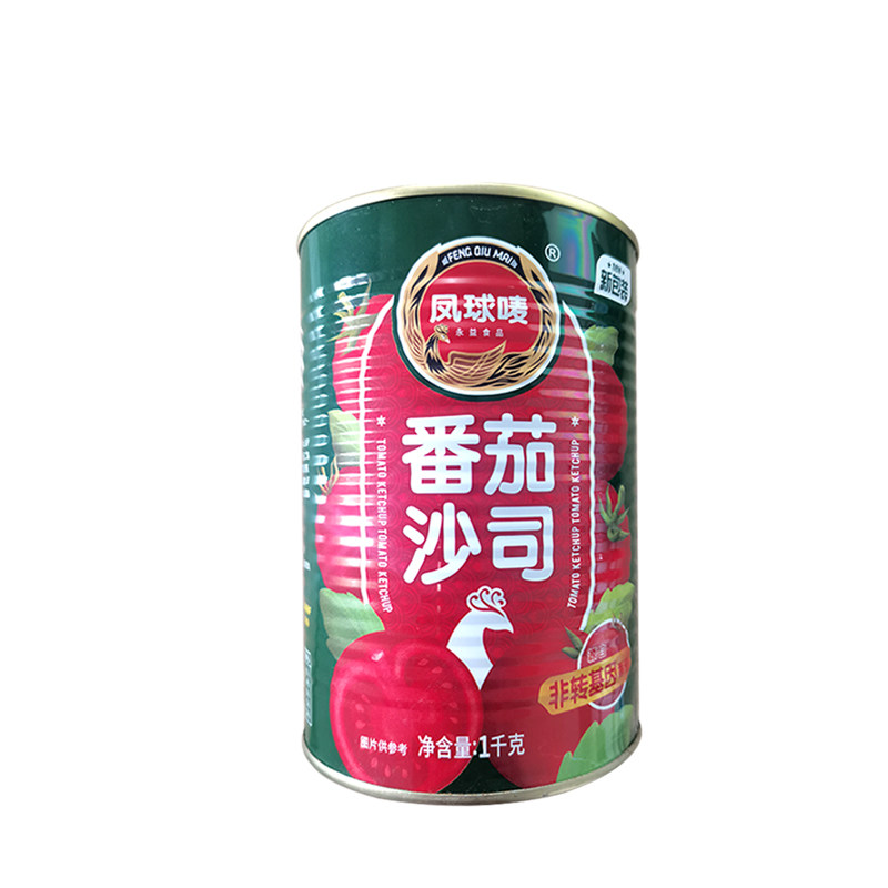 凤球唛番茄沙司1kg番茄调味酱薯条披萨料糖醋鱼烤冷面用