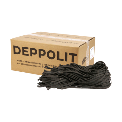 商用大规格手工墨鱼汁面宽意面