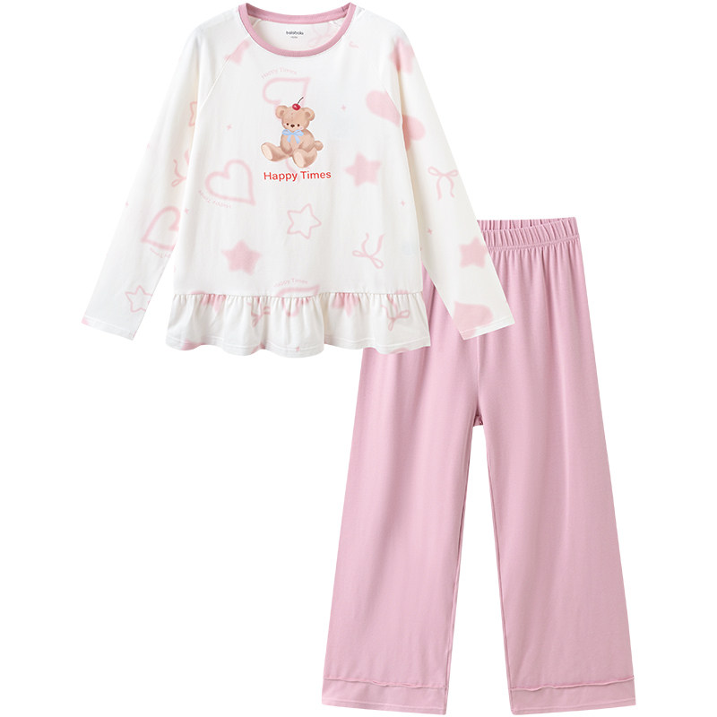 巴拉巴拉女童家居服套装大童睡衣