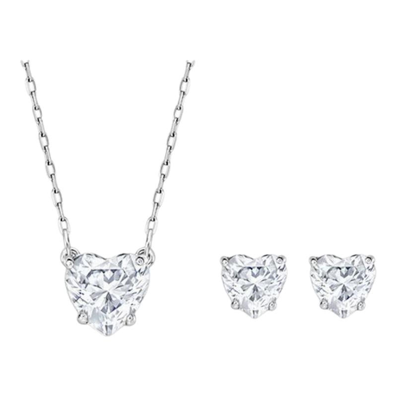 SWAROVSKI/施华洛世奇 时尚潮流百搭爱心首饰套装5646751