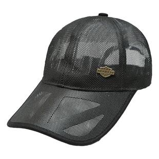 长舌帽子男款夏季防晒遮阳鸭舌帽长帽檐棒球帽女潮网眼透气太阳帽