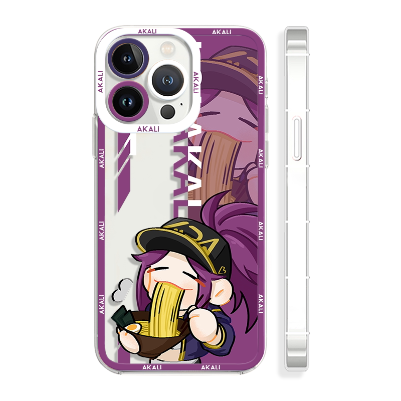红米k80手机壳二次元lol阿卡丽16pro硅胶苹果15适用于iPhone13荣耀play8小米14华为p70魅族21v