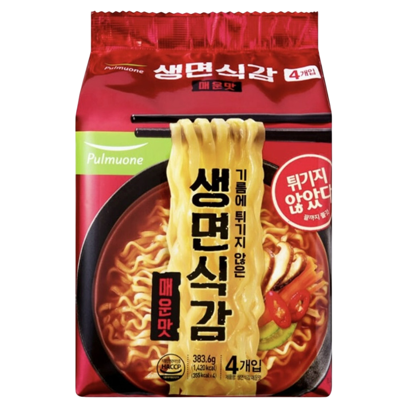 韩国直邮圃美多非油炸Q弹拉面
