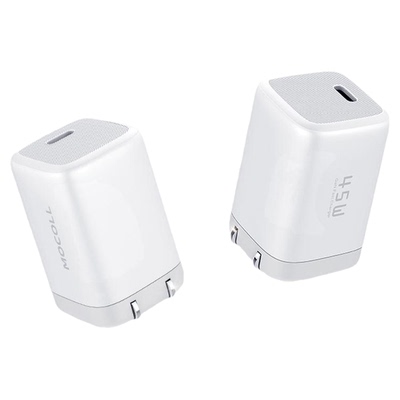 摩可小冰晶45W氮化镓快充电器