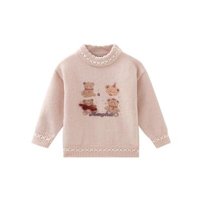 MOMOCO/玛米玛卡女童加厚毛衣