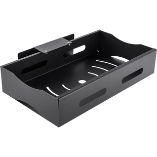 水槽下拉篮壁挂式免打孔侧装滑轨道收纳盒厨房橱柜洁具抽屉置物架