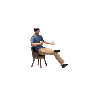 1:64微缩人偶模型沙盘手办模型树脂迷你小人微拍微景观场景摆件