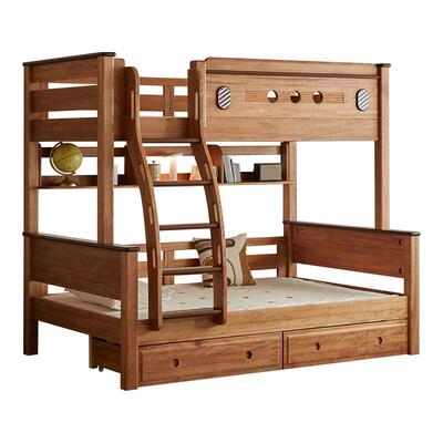 金多喜豪华红檀木上下铺双层床