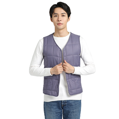 坎肩羽绒棉马甲衫宣修身秋冬