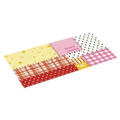 多巴胺拼布超大号防水防油鼠标垫