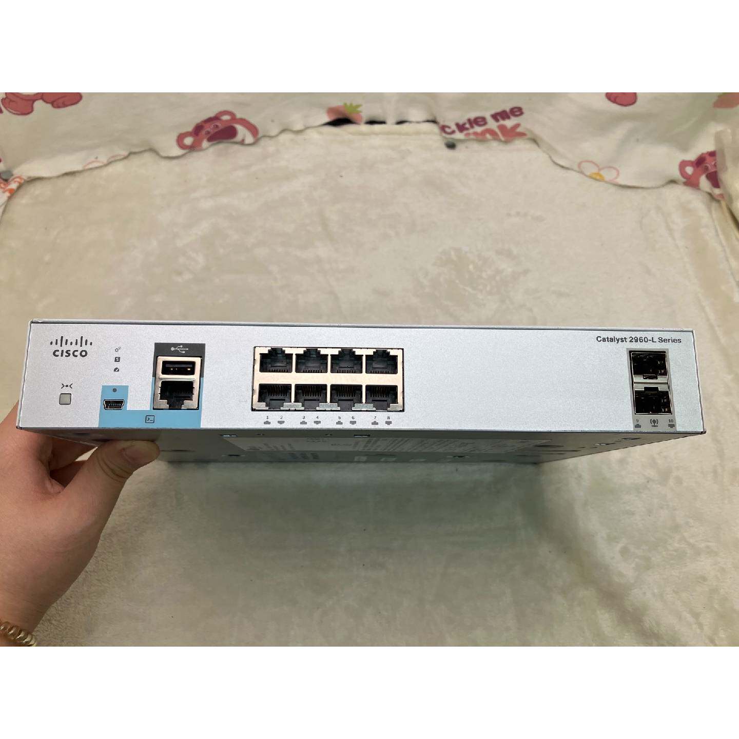 可维修议价  Cisco思科WSC2960L8TSLL8口千兆网管交换机带2个SFP