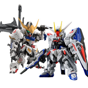 万代敢达拼装模型 MGSD SEED ZGMF-X10A Q版 自由高达 新年礼物