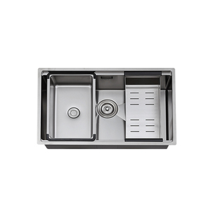 DRAX 海王星 304不锈钢功能水槽手工制作大单槽厨房洗菜盆