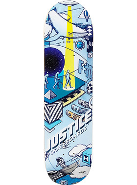 沸点专业滑板JUSTCIE进口加枫