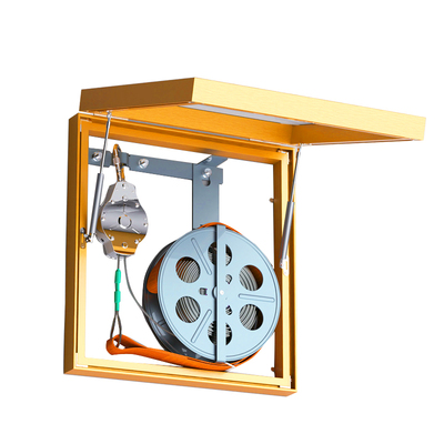 连军高楼缓降器恒速式下降家用火灾自救可循环