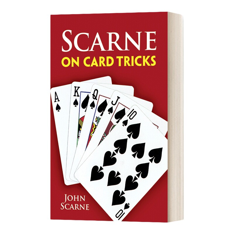 英文原版 Scarne on Card Tricks 斯卡恩卡牌技巧 Dover魔法书 卡牌戏法 英文版 进口英语原版书籍