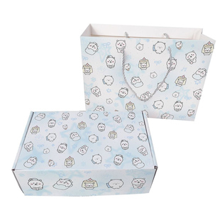 新款冬眠自嘲熊礼品套装卡通可爱礼品套装瓦楞卡纸礼袋高颜值礼盒