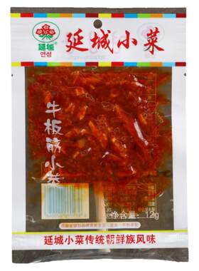 延边香辣牛板筋即食牛板筋下酒菜