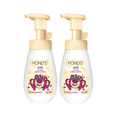 旁氏米粹润泽氨基酸洁面泡泡温和洁净洗面奶160ml保湿维稳