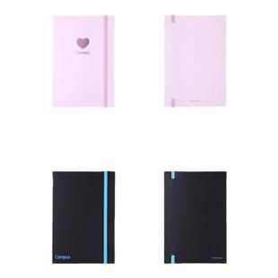 日本Kokuyo国誉Campus无线装订硬面横线绑带日记本可爱文具学生用笔记本大容量A5记录本阅读笔记记事摘抄本