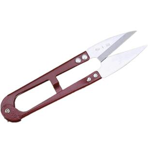 正品杭州张小泉大号剪刀弹簧纱剪U型裁缝剪线头服装大小剪 大纱剪